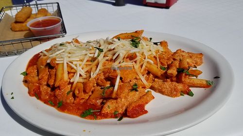 Vegan baked ziti at That Pizza Place in Levittown