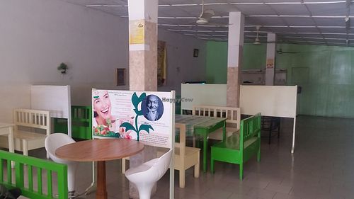 Inside March 2018 at Loving Hut in Cotonou