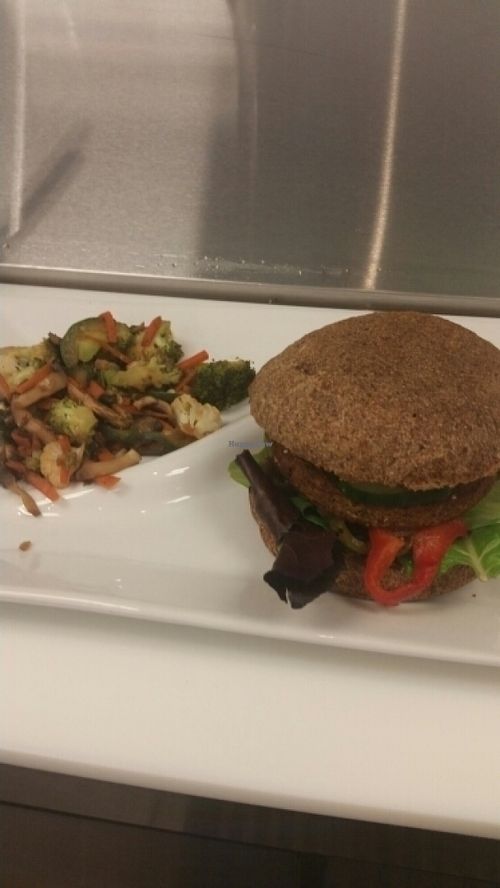 Burger  at Nourish Health Bar and Cafe in Citrus Heights