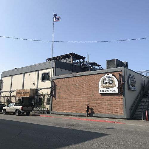 Street view at 49th State Brewing Co in Anchorage