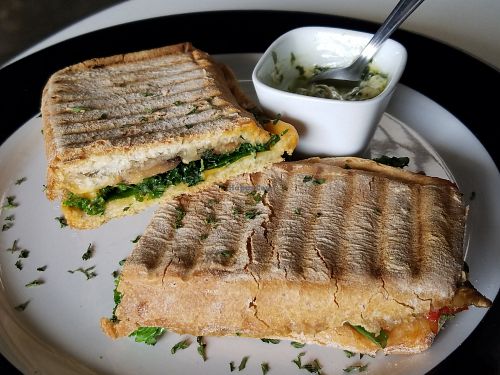 Cheese sandwich at De Aca in San Jose