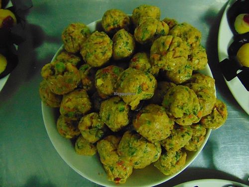 albondigas de verdura at Suspiros de Sefarad in Malaga