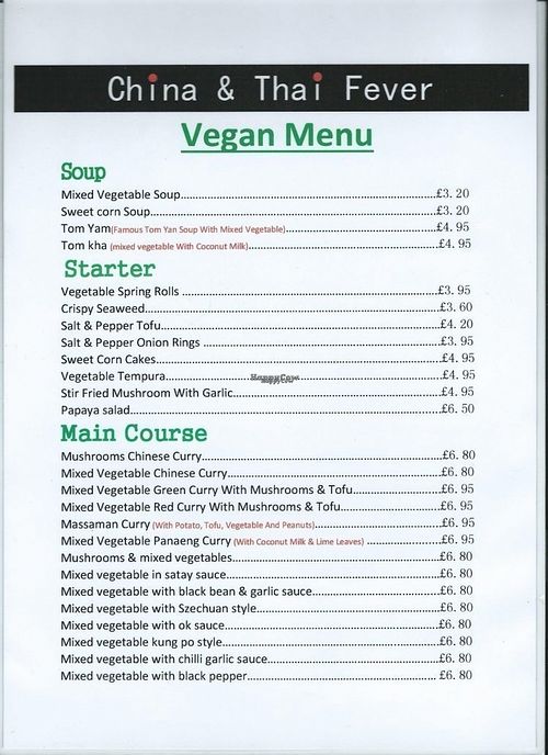 Thai Fever at China Thai Fever in Bradford