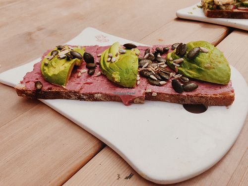 beetroot and vegan  at Le Pain Quotidien - The Avenues Mall in Kuwait City