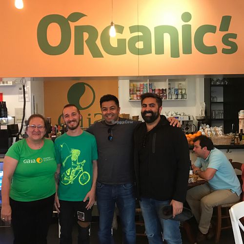 got to meet the owners, lovely people  at Organic's in Sevilla
