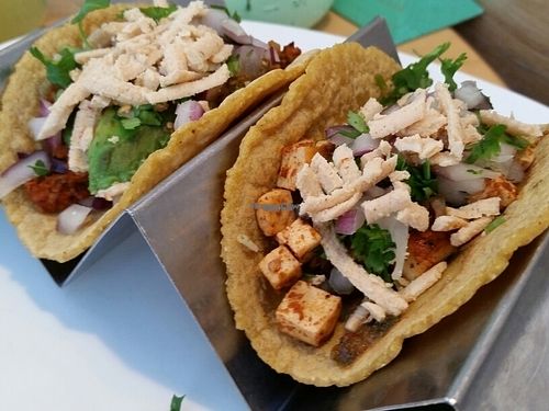 vegan tacos at Tocaya Modern Mexican in Venice
