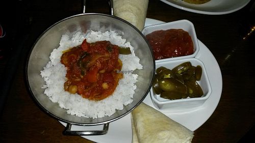 Vegetable Chilli Burrito Bowl at The Central Bar in Gateshead