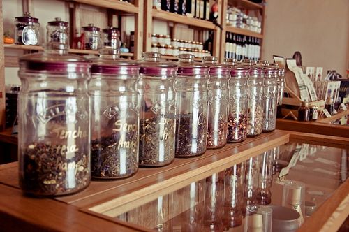 tea leaf at Tahini Tienda Vegana in Villa De Leyva