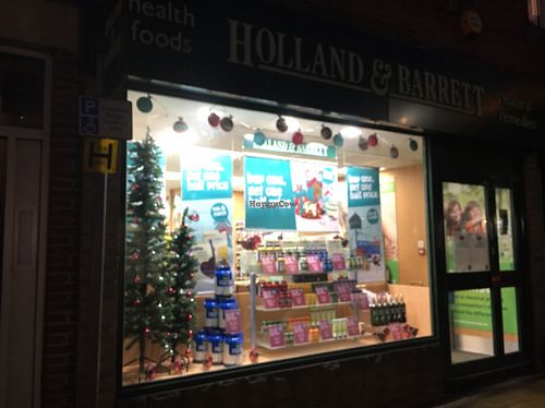 outside  at Holland & Barrett in Morpeth