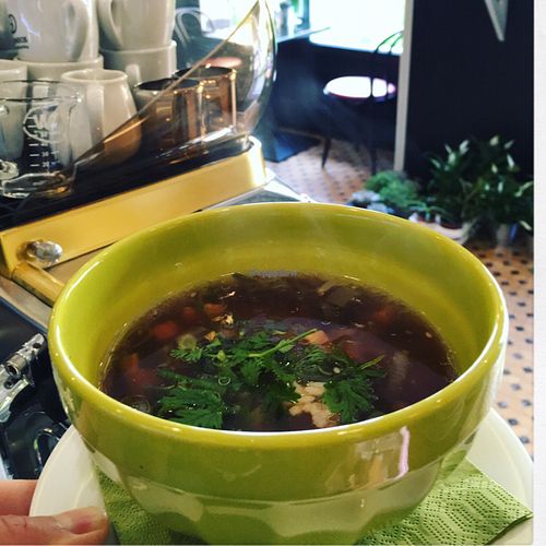 GF SOUP MISO :) at GF Cafe in Prague