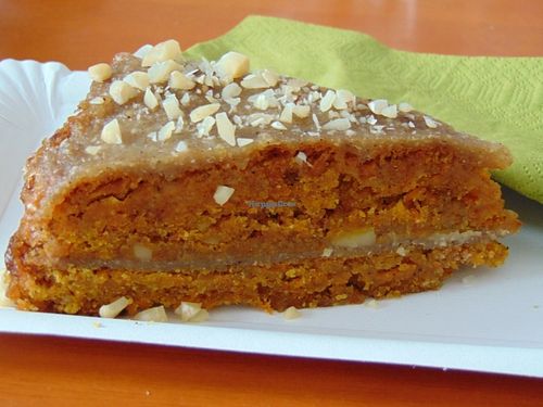 Cinnamon cake at GF Cafe in Prague