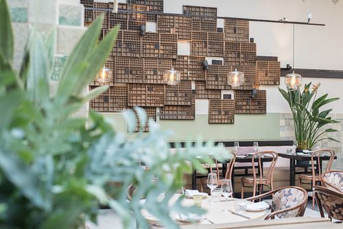 Restaurant at Huis Roodenburch in Dordrecht