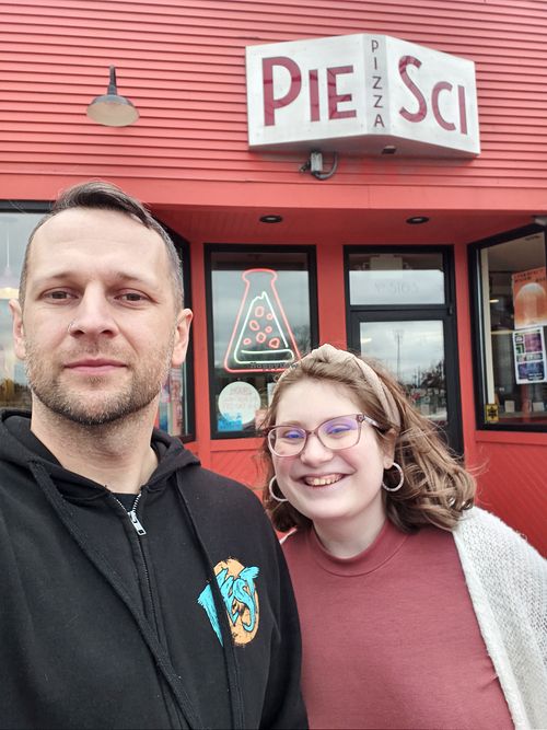I took my niece to a tour of Wayne State and we conveniently came here afterward since it was right next to it.

No regrets, everything was amazing. at Pie-Sci in Detroit