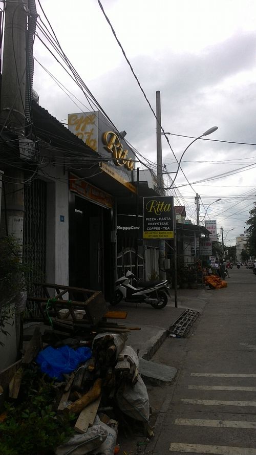Outside View at Rita's Pizza in Kon Tum