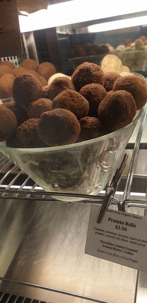 Protein ball at Health Nuts Shop & Cafe in Sydney