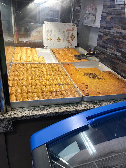 Turkish desserts at Cigköftem in Deventer