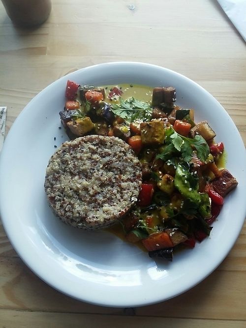 The tofu vegetables  at Tandana in Quito