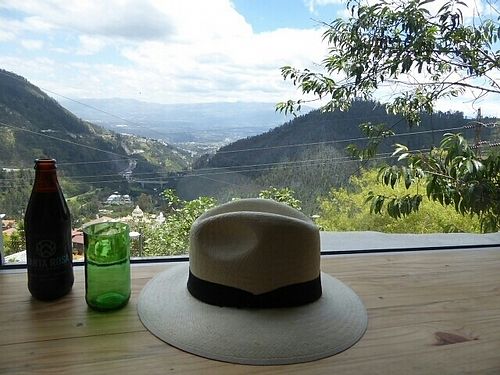 The view. and my heart.  at Tandana in Quito