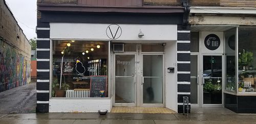 Entrance at Good Rebel in Toronto