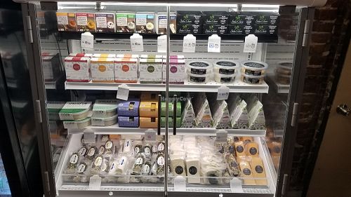 Vegan products at Good Rebel in Toronto