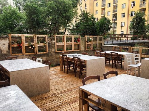 peacuful garden at Incruenti in Prague