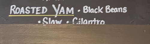 Yam or Setain at The Mad Taco in Waitsfield