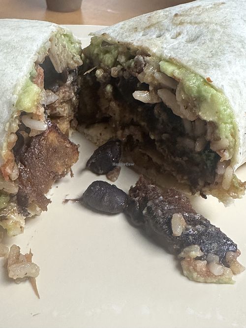 Seitan burrito  at The Mad Taco in Waitsfield