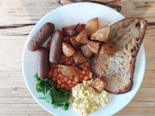 Full English at The Canvas: Shoreditch in East London