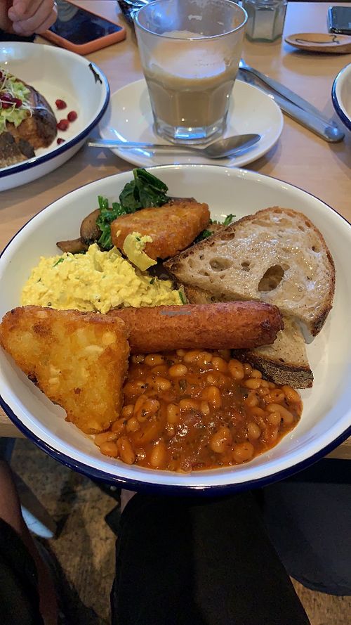 All day breakfast at The Canvas: Shoreditch in East London