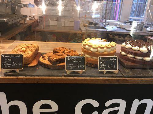 cakes  at The Canvas: Shoreditch in East London