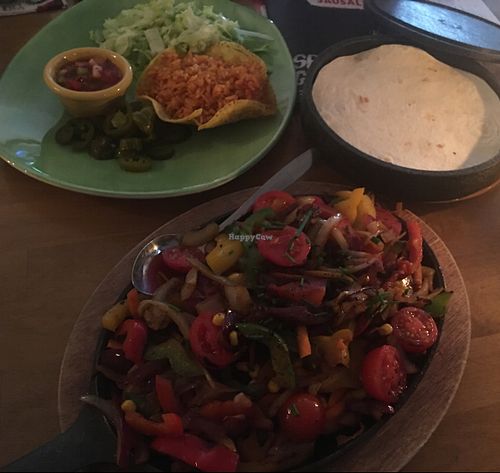 Vegan Fajita at Sausalitos in Hannover
