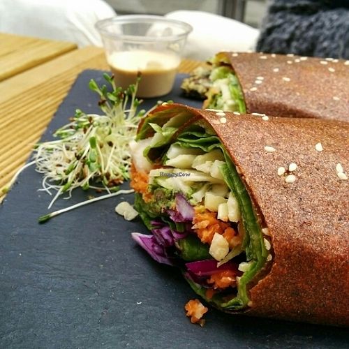 Wrap at #RAW VEGAN FIRENZE in Florence