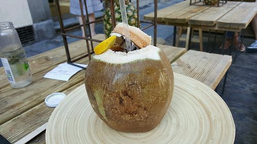 Coconut at #RAW VEGAN FIRENZE in Florence