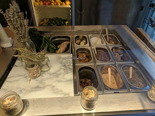 Toppings  at #RAW VEGAN FIRENZE in Florence