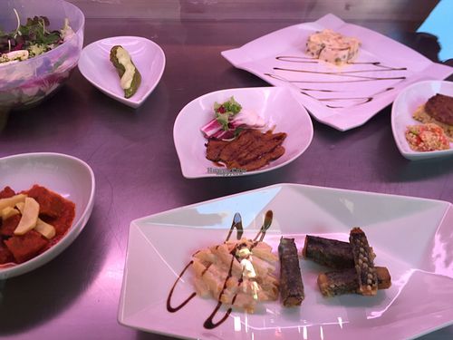 some dishes  at La Veganesa in Cadiz