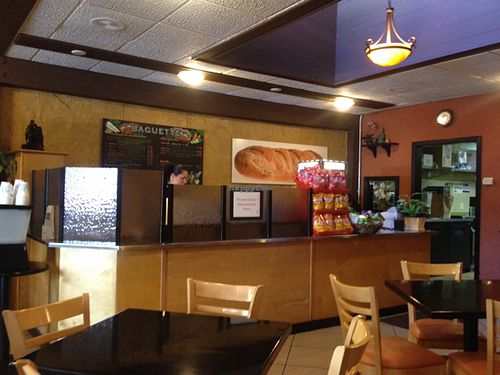 inside  at Baguette in Corvallis