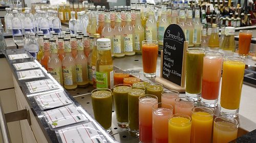 Frische Säfte at Adelhaus in Freiburg