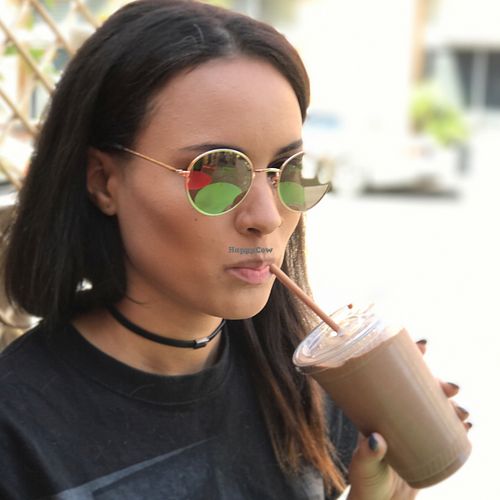 Guilt Free MilkShake. You can feel good drinking this  at True Earth Juicery & Vegan Cafe in North Hollywood