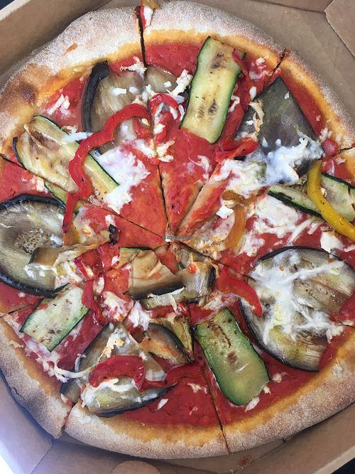 Pizza vegetariana  at Bella&Brava in Venice