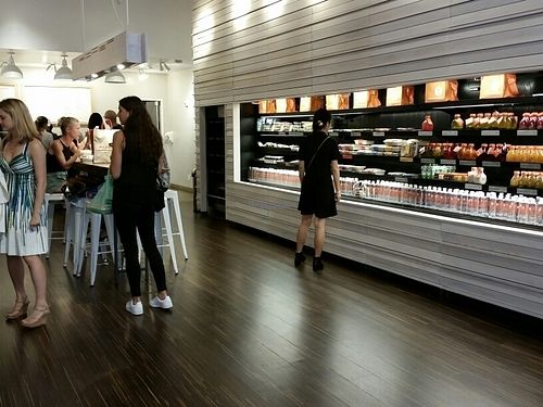 inside at Organic Avenue - Bryant Park in New York City