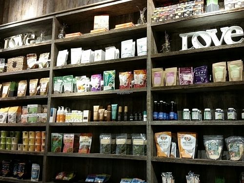 products at Organic Avenue - Bryant Park in New York City
