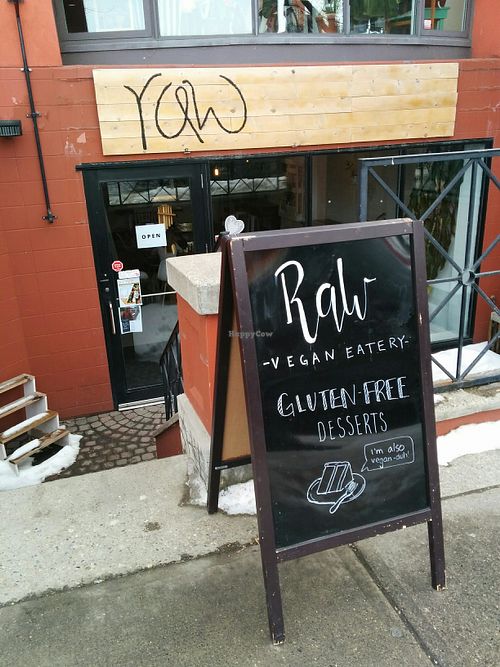 exterior at Raw Eatery & Market in Calgary