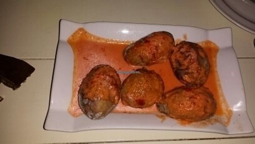 patatas arrugadas  at Califa Tapas in Vejer De La Frontera