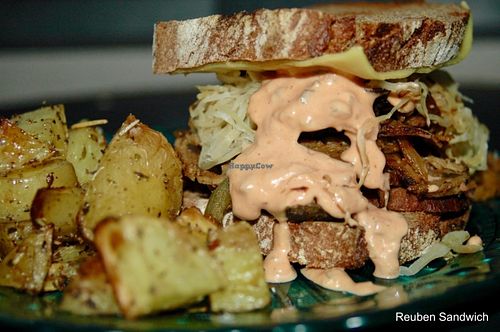 Reuben Sandwich at Vegan Comfort Kitchen in Berlin