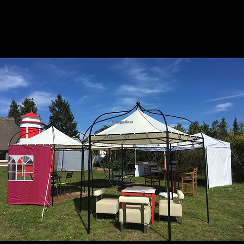 Sitzgelegenheiten  at Waffeln am Leuchtturm  in Bresewitz