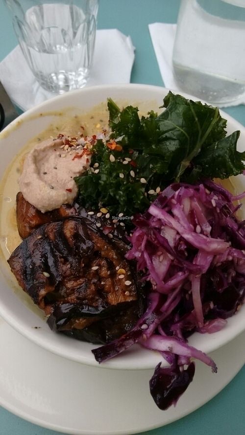 rainbow indeed. at Hula Juice Cafe in Edinburgh