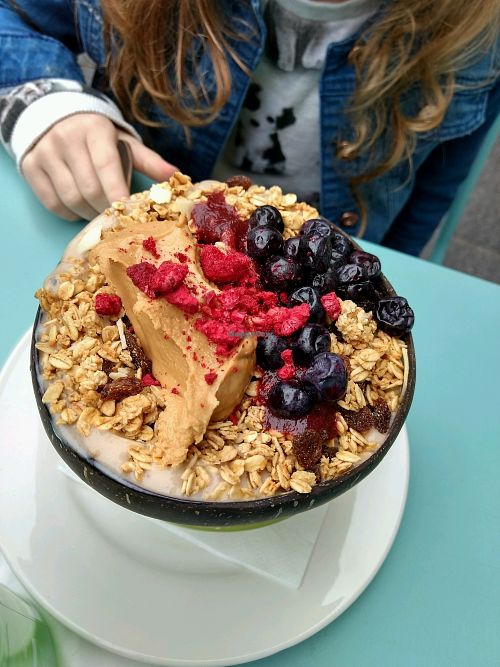 small bowl at Hula Juice Cafe in Edinburgh