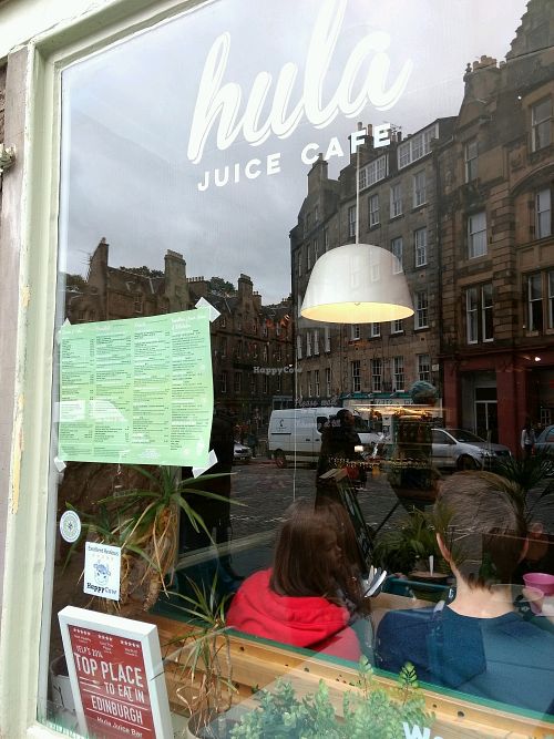 hula at Hula Juice Cafe in Edinburgh