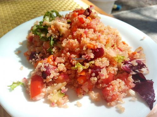 Dish of the Day: Quinoa Salad at Vegi in Ibiza