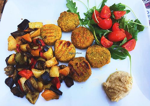 falafels!  at Caffe Vergnano 1882 - Rialto in Venice